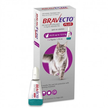 Bravecto Plus Cats Large 500mg