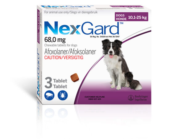 Nexgard 10-25kg 3's