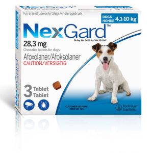 Nexgard 4-10kg 3's