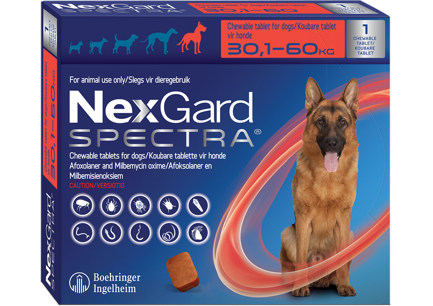 Nexgard Spectra Xl 30.1-60 Kg Singles
