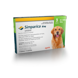 Simparica 80mg 3's- 20-40kg