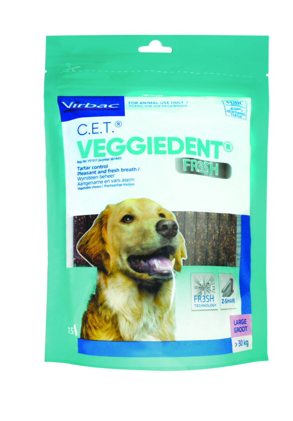 Veggiedent Fr3sh Lrg 15's