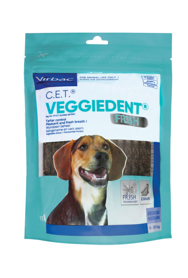 Veggiedent Fr3sh Med  15's