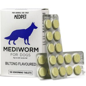 Mediworm Tabs For Dogs 100's