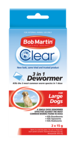 Bob Martin 3-In-1 Dewormer Pwd Lrg