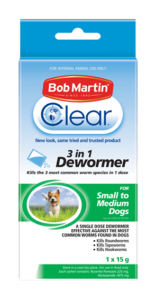 Bob Martin 3-In-1 Dewormer Pwd S/M