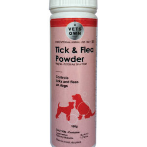 Vets Own T&F Powder 100g