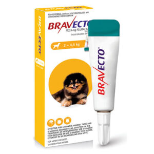 Bravecto. S/on dog 112.5mg 2-4.5kg toy