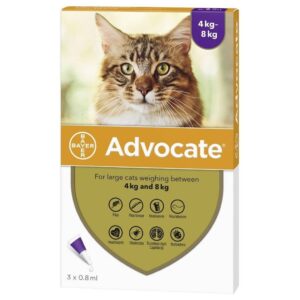 Advocate Cat Large >4kg 3x0.8ml