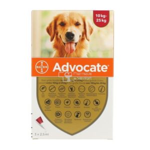 Advocate Dog L 10-25kg 3×2.5ml