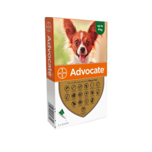 Advocate Dog S 0-4kg 3x0.4ml