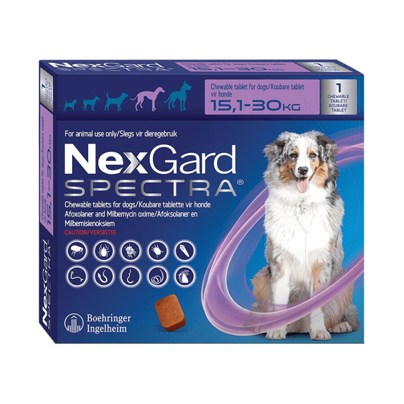 Nexgard Spectra Large 15-30kg Singles