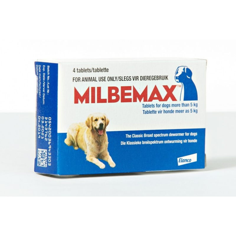 Milbemax Large Dog 4 Pack